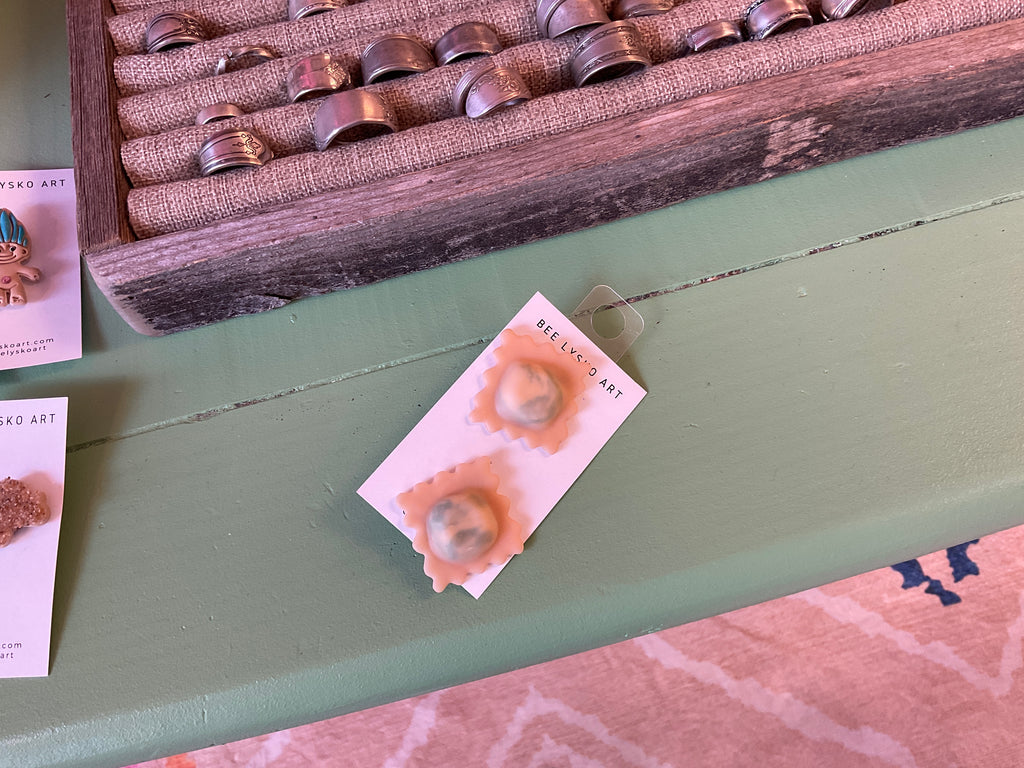 Bee Lysko Art Clay Earrings