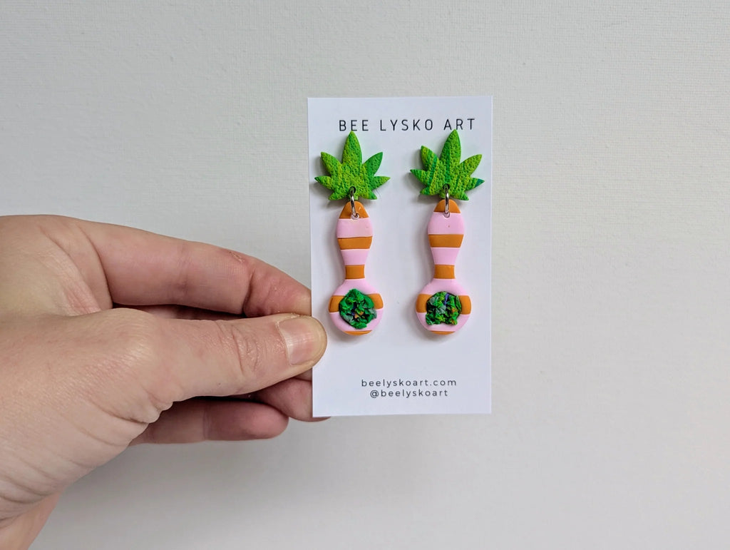 Bee Lysko Art Clay Earrings