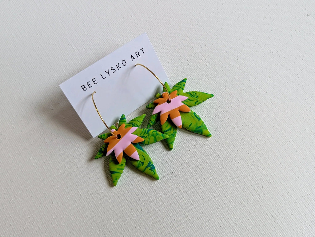 Bee Lysko Art Clay Earrings