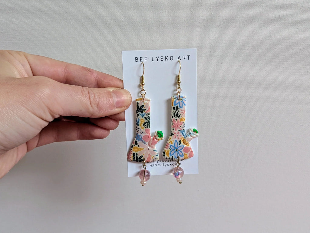 Bee Lysko Art Clay Earrings