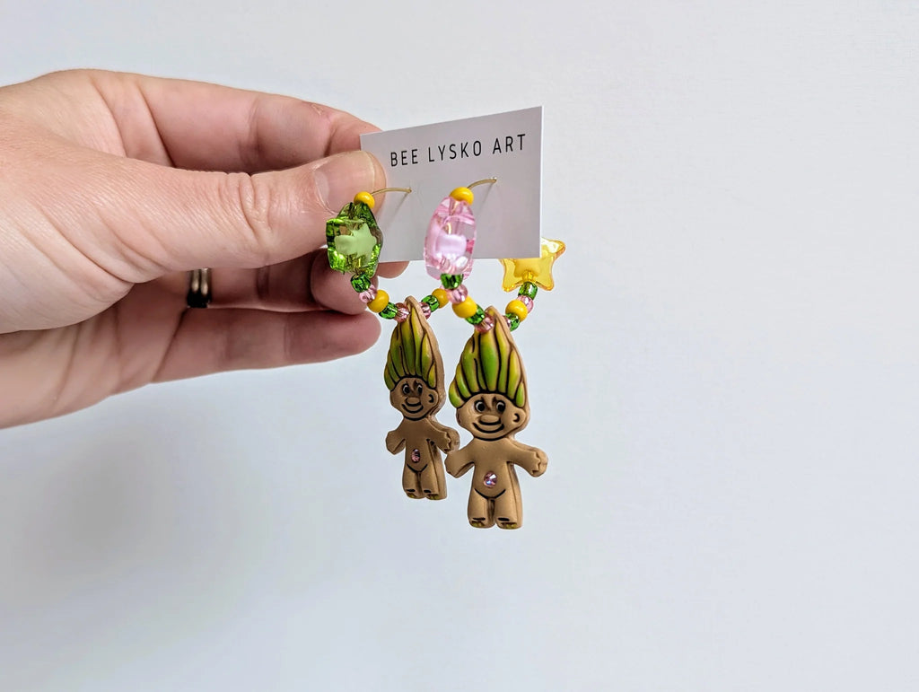 Bee Lysko Art Clay Earrings