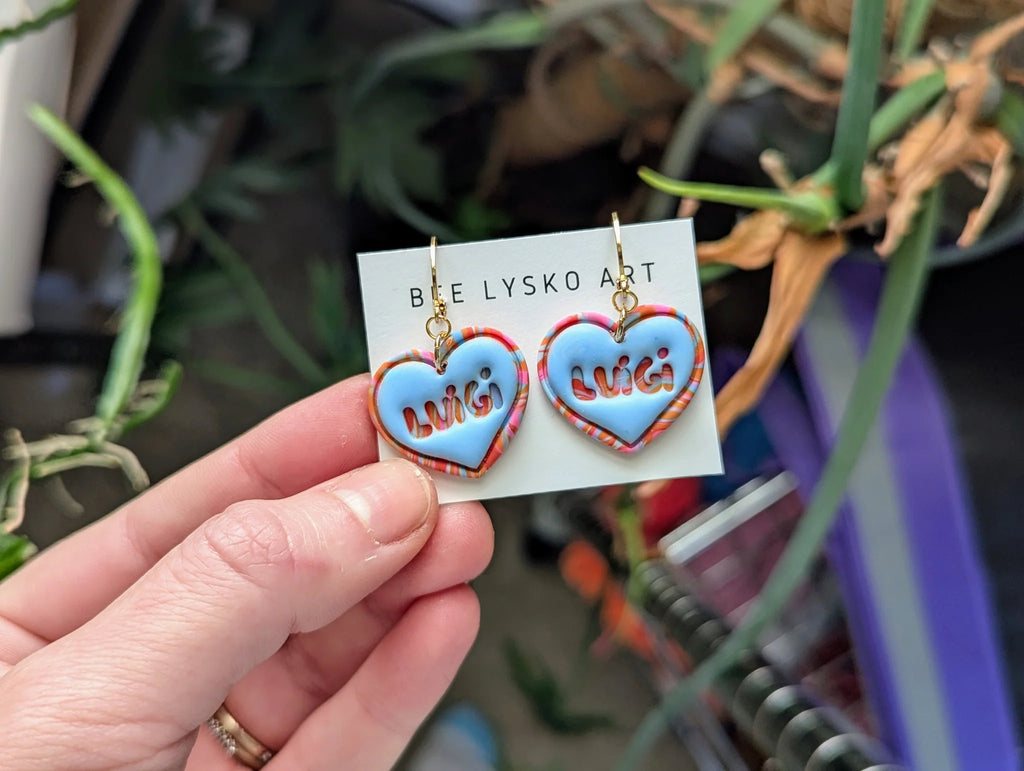 Bee Lysko Art Clay Earrings