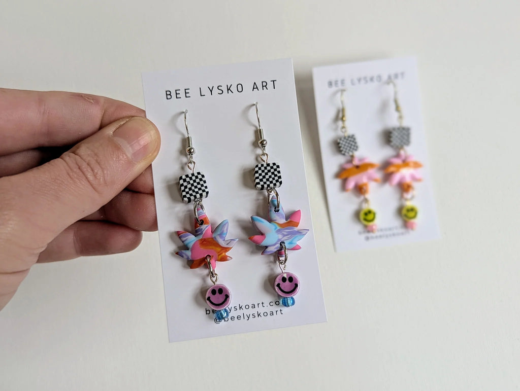 Bee Lysko Art Clay Earrings