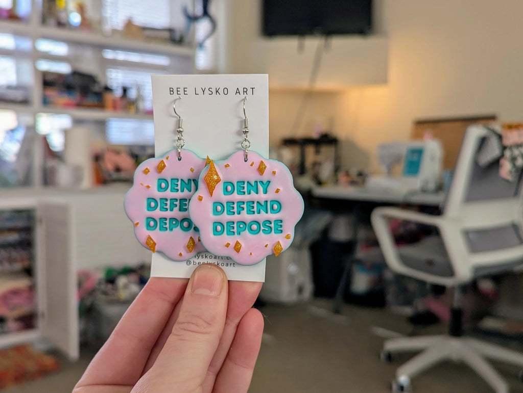 Bee Lysko Art Clay Earrings