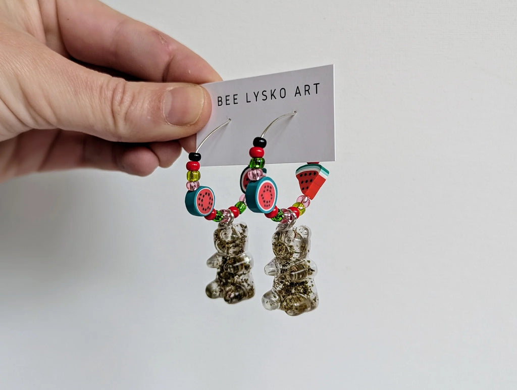 Bee Lysko Art Clay Earrings