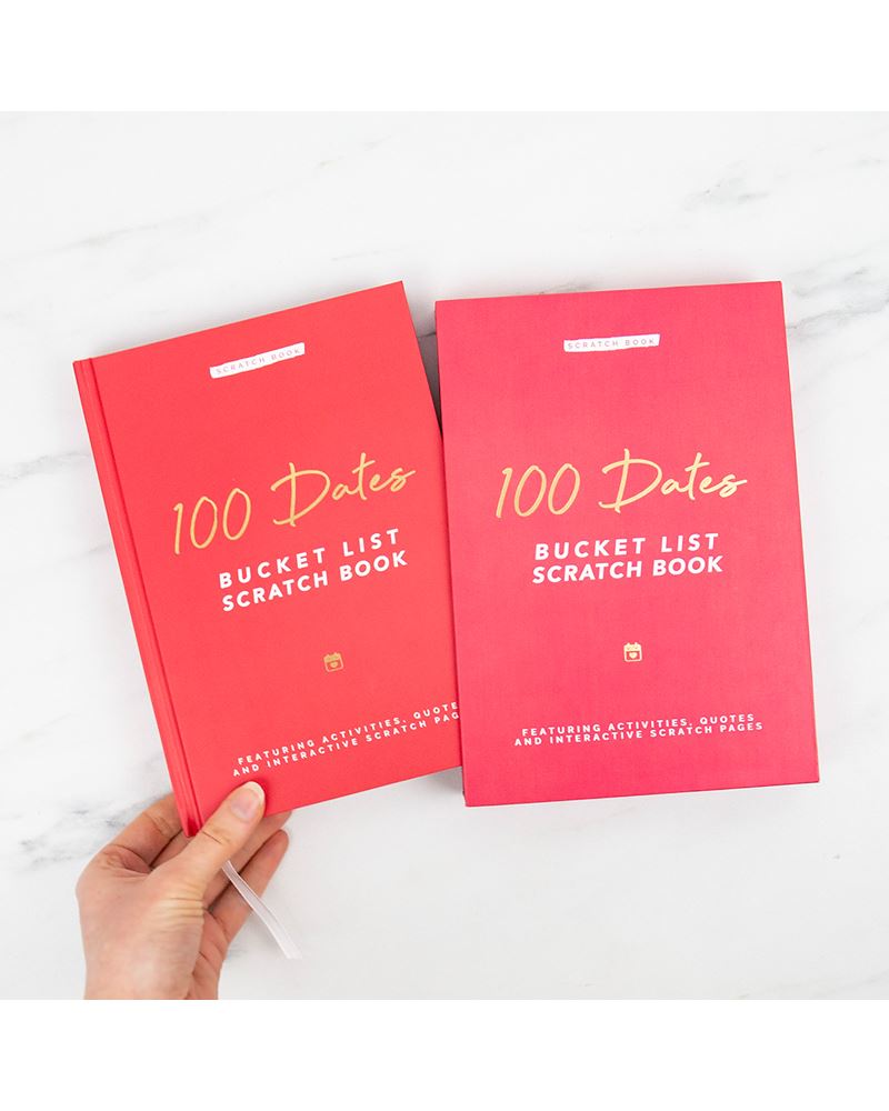 100 Dates Bucket List Scratch Book