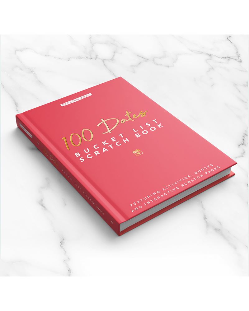 100 Dates Bucket List Scratch Book