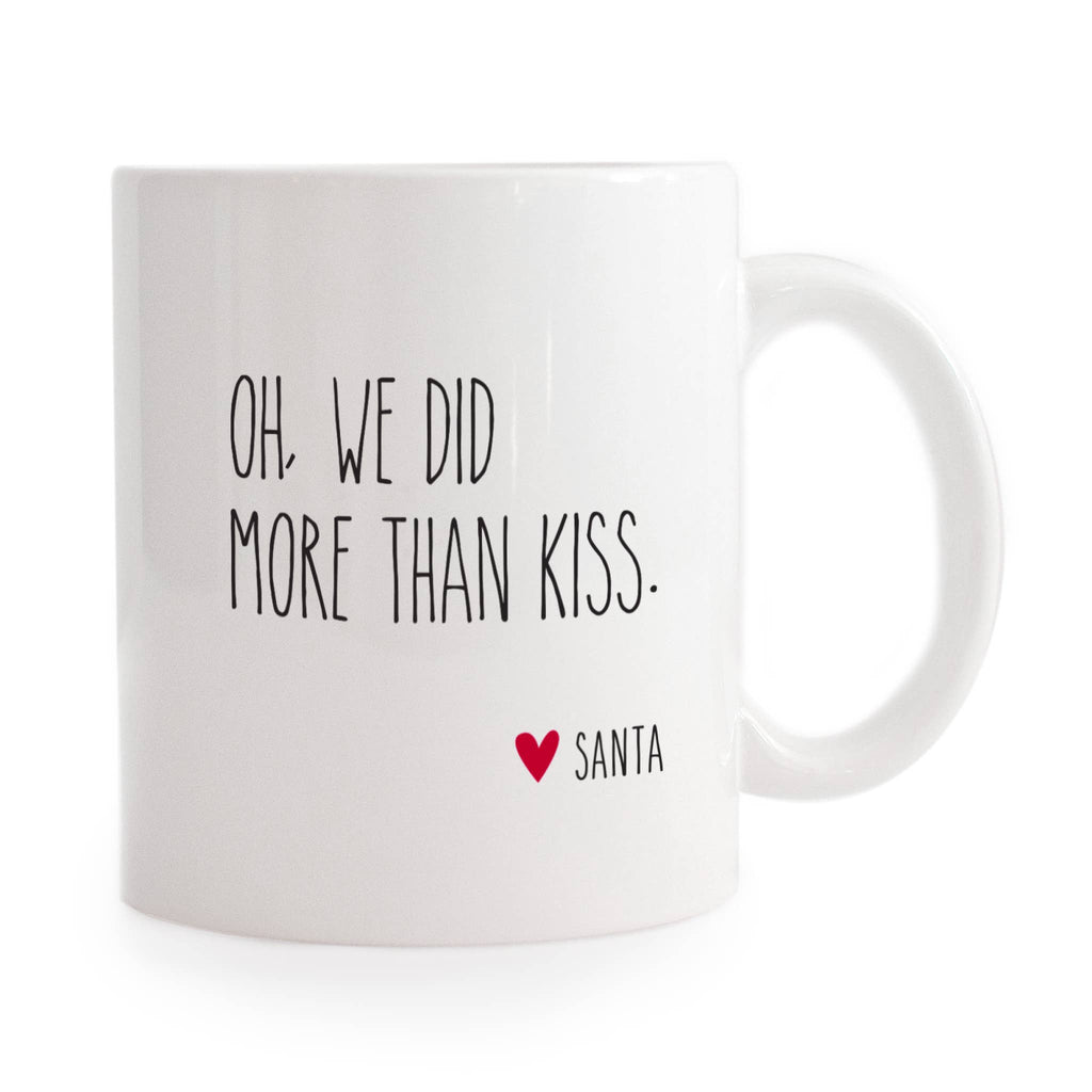 More Than Kiss Coffee Mug Christmas
