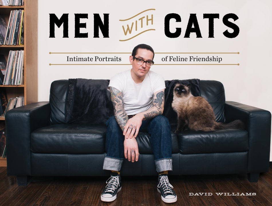 **SALE** Men With Cats: Intimate Portraits of Feline Friendship