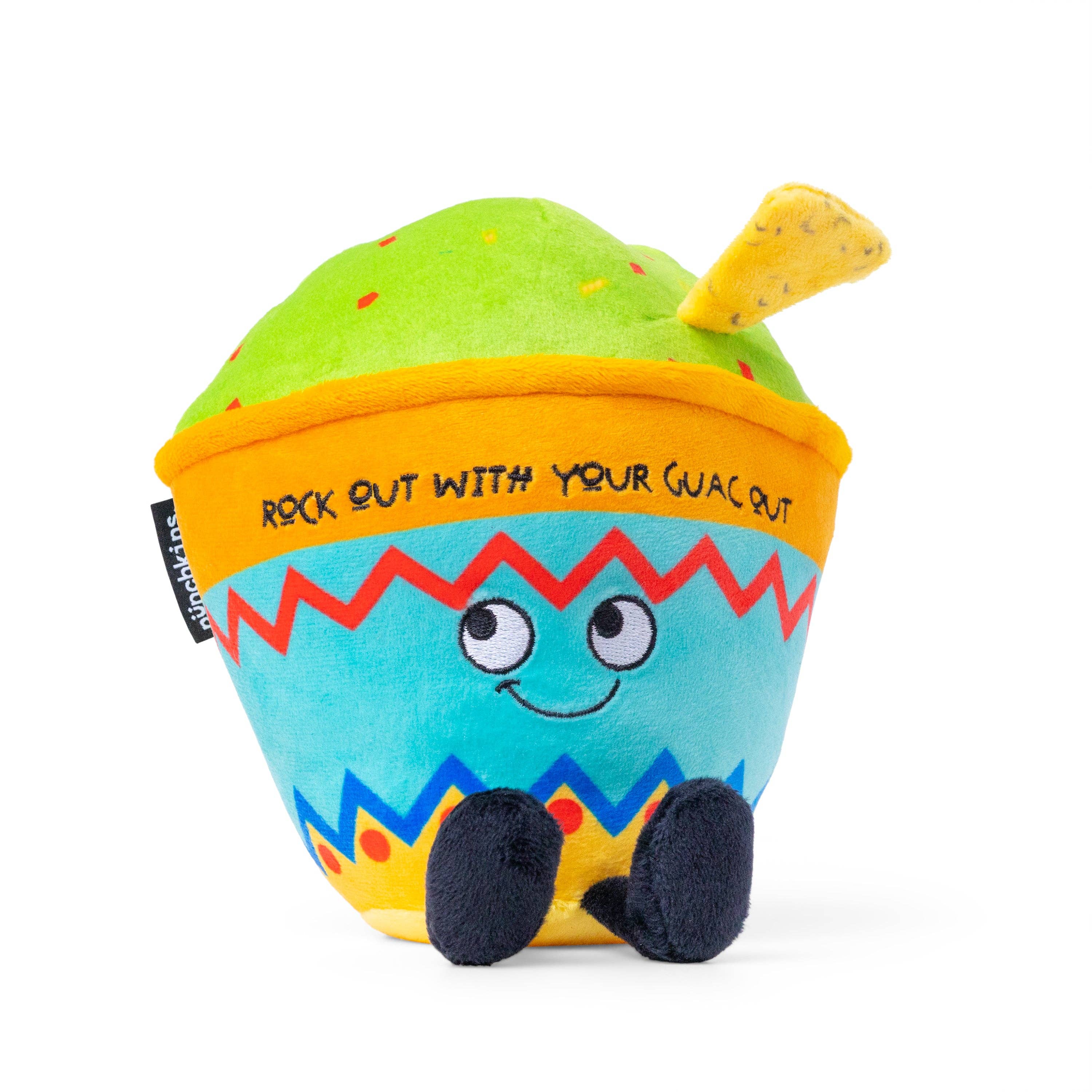 **SALE** "Rock Out With Your Guac Out" Novelty Plush Guacamole Gift
