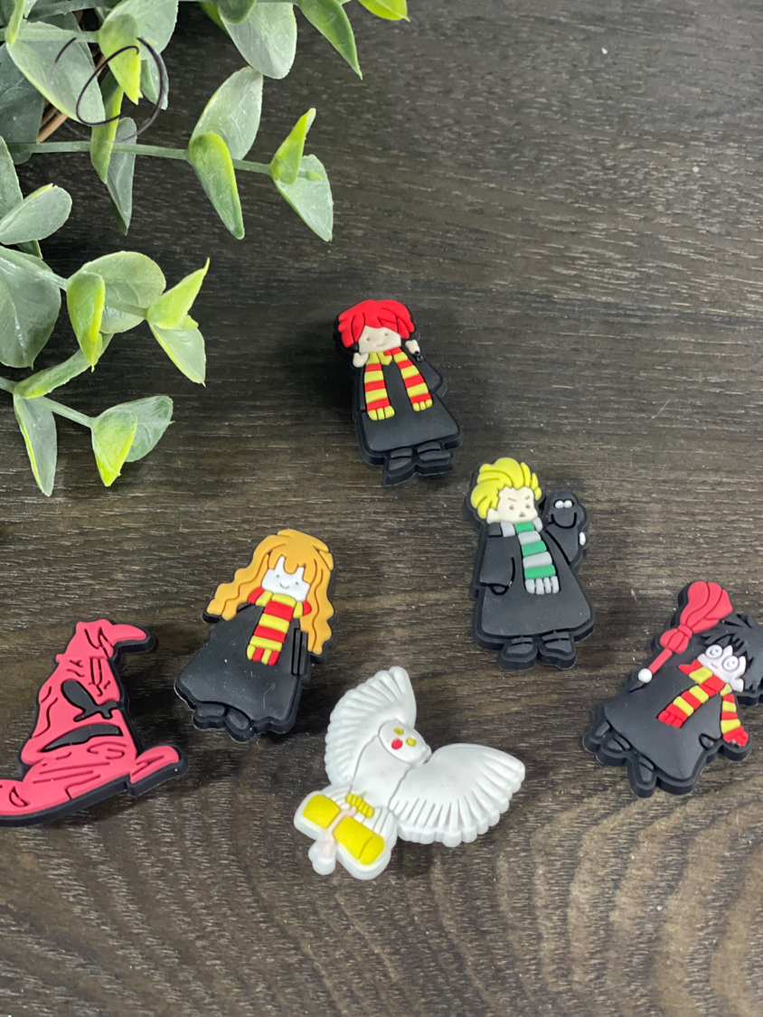 Wholesale 50pcs PVC Shoe Charms Harry Potter Hermione Grang