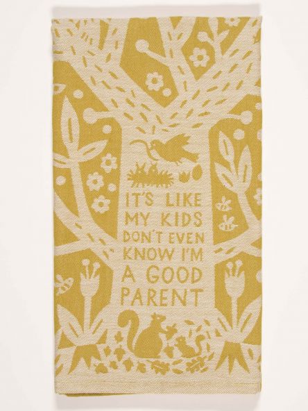 **SALE** Blue Q Good Parent Woven Dish Towel
